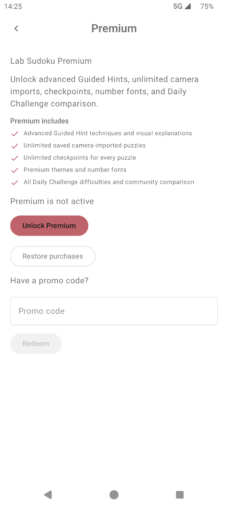 Offre premium